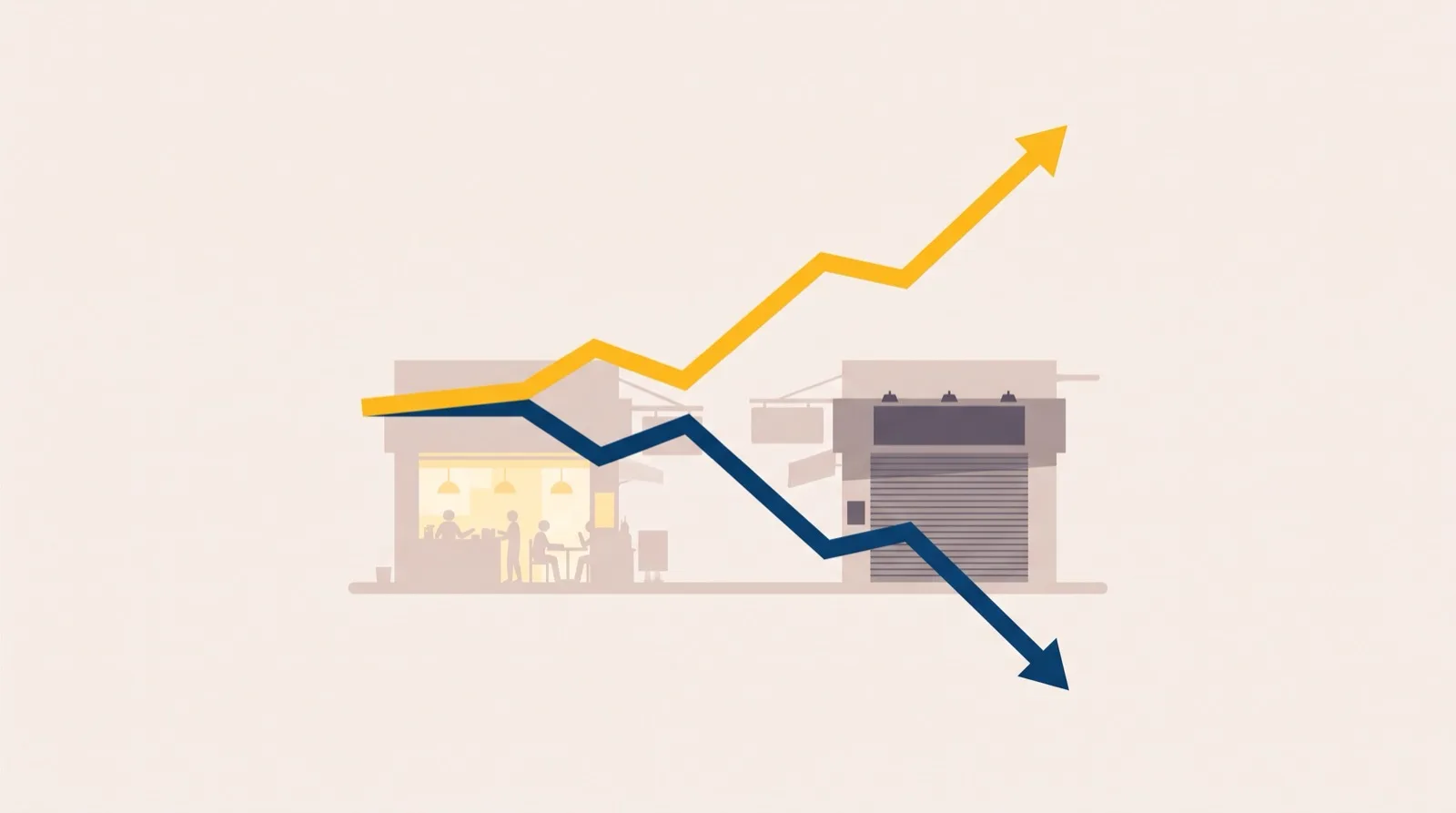 HK Dining Is Up 14.2% — But That Number Isn't Yours. The Split Behind the Closure Wave.