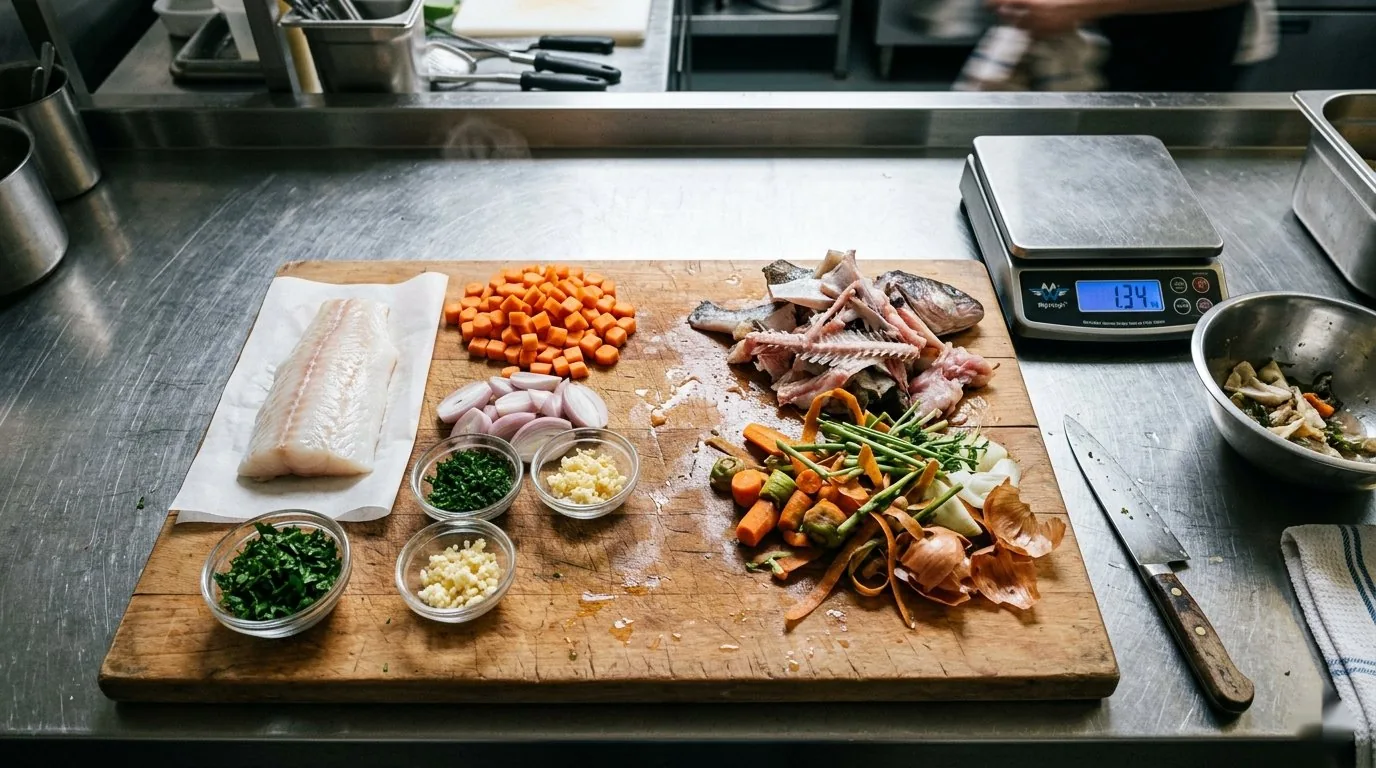 Restaurant food wastage: you think it's 5%, it's really 12%